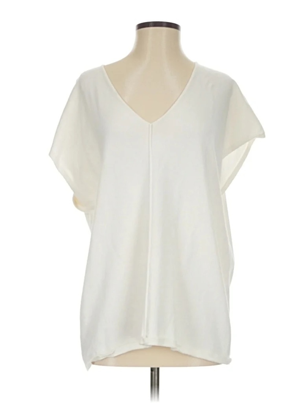 H&M Ivory Cream V-Neck Dolman Sleeve Blouse Brand New Without Tags